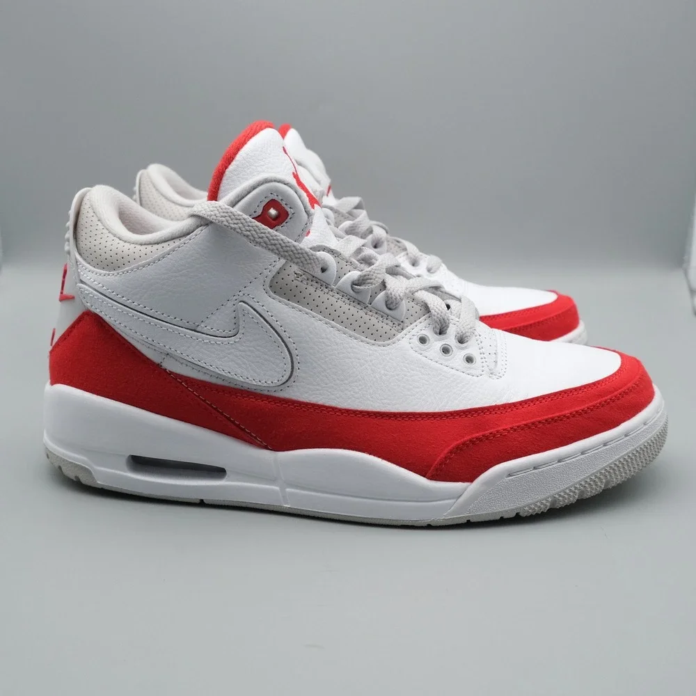 Jordan Air Jordan 3 Retro TH SP Mens 10 White Red Tinker Air Max 1 CJ0939-100